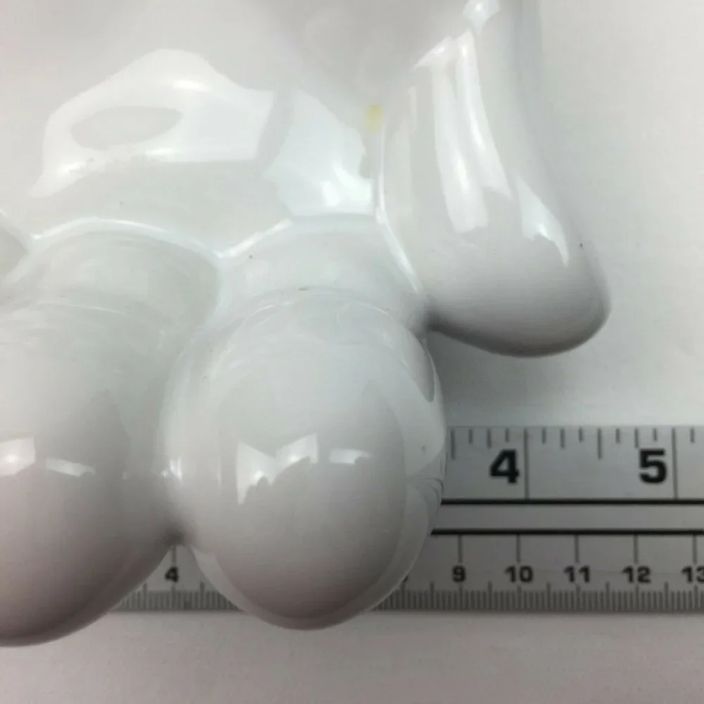 Disney Scattered Mickey Mouse Parts White Hand Glove Soap Dish Hardware Included